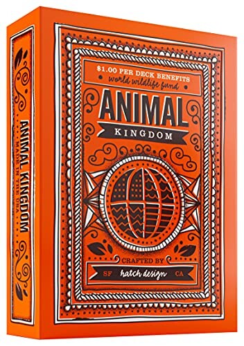 動物の王国トランプ自転車 ＆ theory 11 Animal Kingdom Playing Cards by Bicycle & theory11