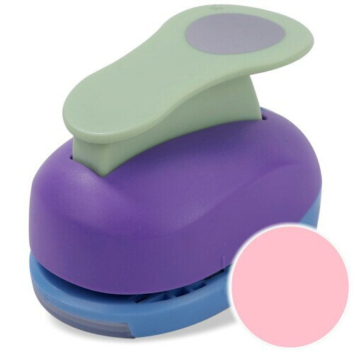 (アウプル) クラフトパンチ 5cm 大型 スキャロップサークル 円 丸