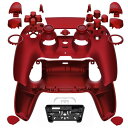 eXtremeRate ps5(BDM-030&BDM-040&BDM-050)コントローラーに対応再設計されたLunaフルセット、純色のハウジングシェルボタン...