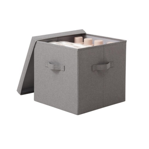 TIANZONG蓋付き収納ボックス 収納ケース 大容量 衣装ケース 衣類収納 折り畳み 積み重ね 取っ手付き お..