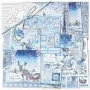 ヴィンテージパターンペーパー スクラップブッキングペーパー 装飾紙 デコパージュペーパー 片面 様々なデザイン リピート不要 カード作成用 アートやクラフト コ...