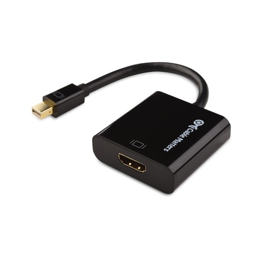 Cable Matters Mini DisplayPort HDMIϊA_v^ Active 4K 60HZ𑜓x ANeBu ~jfBXvC|[g hdmi ϊ Mini DP HDMI ϊ EyefinityZpΉ ubN