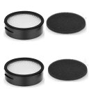 CFTS72 アイリスオーヤマ 掃除機 フィルター 2セット 2個排気フィルターと2個スポンジフィルター SCD-120P SCD-181P SCD-121P ...