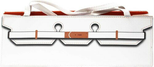 Anberotta カジュアル ワインバッグ シャンパン ボトルバッグ 収納 ケース 持ち運び 手提げ袋 N-W092-W (ホワイト)