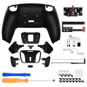 eXtremeRate ps5コントローラーBDM-010&BDM-020に対応用プログラムできる背面パドルプラスティック製RISE4リマップキット、ps5コン...