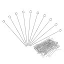 PATIKIL 50個 アイピンジュエリーパーツ アイピン 70 mm ステンレス鋼 アイピン ジュエリー製作 DIYクラフト ネックレス ブレスレット イヤリ...