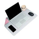 HOUSIST デスクマット レザー パソコンマット 80 60 40 大型 マウスパット HOUSIST 自宅 仕事 事務 オフィス 多用途 マット ギフト ...