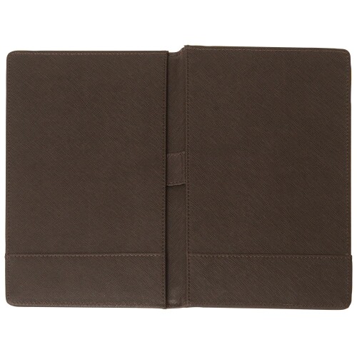 SHOP for SHOP 友屋 伝票ホルダー ブラウン 二つ折り レザー調 飲食店 ホテル 客室用備品 高級タイプ