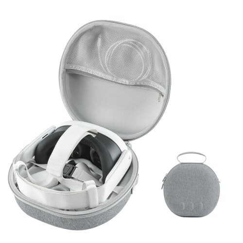Uniraku QST 3専用小型保護収納ケース Meta Quest 3専用収納バッグ 携帯用ハードケース 耐衝撃 持ち運びやすい Uniraku QST 3専用小型保護収納ケース Meta Quest 3専用収納バッグ 携帯用ハードケース 耐衝撃 持ち運びやすい