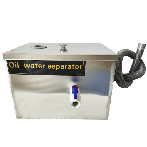 グリーストラップ SUS304ステンレス製 油水分離器 キッチン 流し台排水用 シンク下設置型グリース阻集..