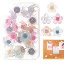 画鋲 小花 装飾品釘 可愛い画びょう 20個入り ??画鋲目立たない プラスチックボックス付き 透明な3d花形画鋲 固定は楽です 画用紙や段ボールの固定、写真壁の装飾に使用できます