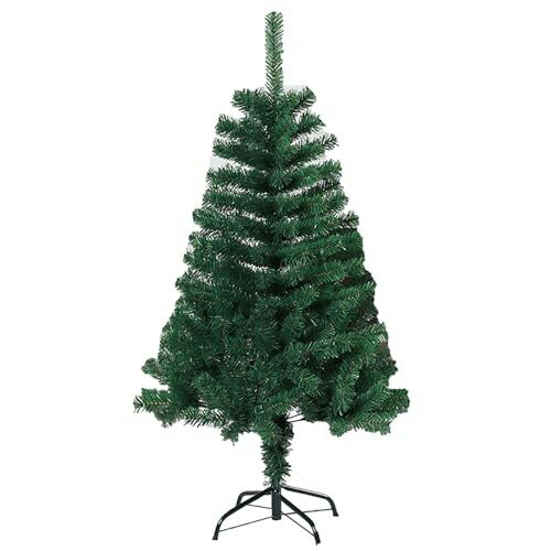 New King(ニューキング) クリスマスツリー 120/150/180cm 造花 組み立て式 スタント付き サンタ飾り 日本語説明書付き (120CM-Bタイプ)