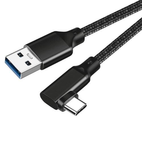 USB-C & USB-A 3.1(Gen2) P[u L Type C P[u 60W 3A}[d 10Gbpsf[^] ^Cv c P[u ϋviC҂ Galaxy AiPad Pro (2018) / MacBook/MacBook Air (2018)̑USB-C@Ή (3m, u