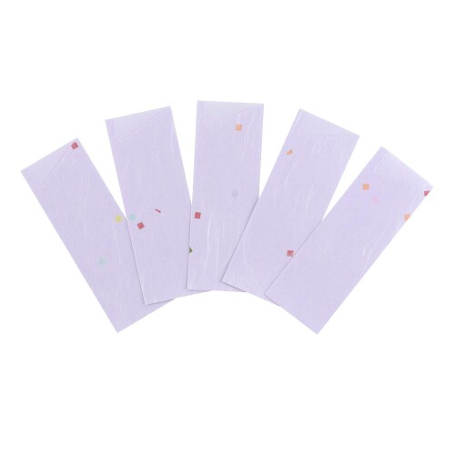 大黒工業(株) 箸袋 和紙(WAGAMI) 花こよみ黄龍紙 500枚入 No.29 藤