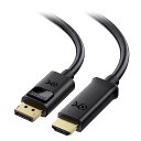 Cable Matters DisplayPort HDMI 変換ケーブル ディスプレイポート HDMI 変換 DP HDMI 変換ケーブル 1080P 金メッキコネクタ搭載 0.9m ブラック 【幅広い用途】DisplayPort to HDMI 変換ケーブルにて DisplayPort (DP, DP++, DisplayPort++) が搭載のパソコンを HDMI 入力が搭載の HDTV、モニター又はプロジェクターに接続可能で、お使いのモニターの画面拡張又は複製可能を実現でき、高品質のオーディオとビデオを転送できます。Displayport - HDMI 変換ケーブルがホームシアター、会社でのプレゼンテーション、教室の講義などいろんなシーンで大活躍しています。ご注意:本ディスプレイポートhdmi変換ケーブルはHDMI から DisplayPort に変換できません。 【高解像度】本ディスプレイ ポート HDMI 変換ケーブル(Displayport HDMI ケーブル)は最大 1920x1200/1080P (Full HD)のビデオ解像度に対応し、傷のないオーディオは非圧縮のデジタル7.1、5.1または2チャンネルにパススルー可能です。 【優れた耐久性】Displayport - HDMI変換ケーブルは耐腐食性の金メッキコネクタ、純銅導体と箔&編組シールドの組み合わせでケーブルの性能が高まり、エラーフリーのデータ転送も実現し、長期使用でも酸化等による接触不良、信号劣化の心配がなく、優れた耐久性を確保します。 【ラッチ付けの設計】本 DisplayPort-HDMIケーブルはドライバや電源など不要で挿すだけで使えます。安全な接続を確保するため、Displayport - HDMI 変換ケーブルは脱落防止ラッチ付きのコネクタを採用し、DisplayPort コネクタを取外す時にリリースボタンを押す必要があります。 【品質保証】本 DP HDMI ケーブルに一年間の保証期間を付けております。 Cable Matters 製造中止商品 商品コード57063530857商品名Cable Matters DisplayPort HDMI 変換ケーブル ディスプレイポート HDMI 変換 DP HDMI 変換ケーブル 1080P 金メッキコネクタ搭載 0.9m ブラック型番102003-3-Jサイズ0.9m※他モールでも併売しているため、タイミングによって在庫切れの可能性がございます。その際は、別途ご連絡させていただきます。※他モールでも併売しているため、タイミングによって在庫切れの可能性がございます。その際は、別途ご連絡させていただきます。