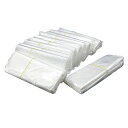 Edinstry シュリンクフィルム 熱収縮袋 シュリンクラップ 26x36cm 100枚入り クリア PVC 1way 保護カバー 汚れ防止フィルム ギフト ...