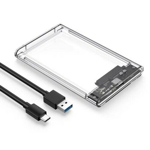 YFFSFDC 2.5C` HDD P[X USB3.0 Type C SSD {bNX SATA III Otn[hfBXN 5Gbps f[^] UASPΉ V[Y |[^u SSD hCu P[X SATA USB ϊ{bNX lW&H