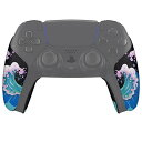 eXtremeRate PlayVital ps5コントローラーに対応する滑り止め汗吸収グリップ、ps5コントローラーに対応するプロなテクスチャード加工のソフト...