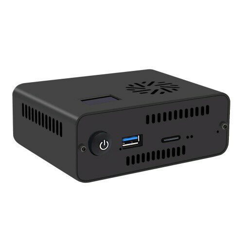 Geekworm NASPi CM4-2.5 ストレージ キット | Raspberry Pi CM4 & 2.5インチ SATA HDD/SSDに適用 (CM4ボードとSSDが付属しません)