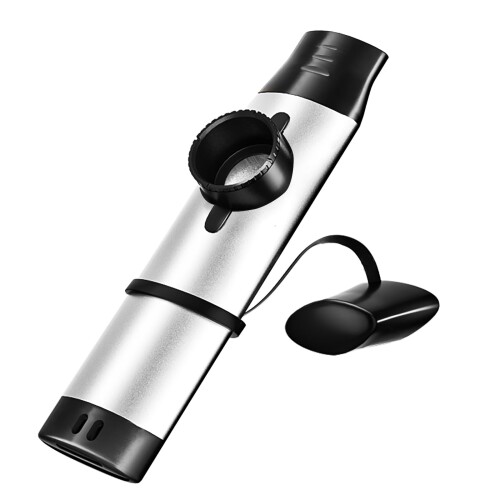 マルチカラー Kazoo アルミニウム合金 Kazoo 音楽玩具と楽器、金属製 Kazoo ホイッスル 5 つの追加の膜で調整可能なトーン付き、音楽愛好家向け ...