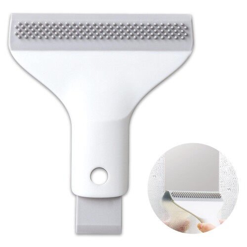 コモライフ サッと水切りワイパー 水切りワイパー お風呂 掃除 水切り ワイパー ブラシ ヘラ 3way ゴム..