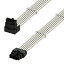 LINKUP - AVA Right Angle 600W PCIE 5.0 16Pin (12+4) High Current Power Cable | Ϥդ꡼֥16AWG | RTX4000RTX3000 FEб | 70cm ۥ磻