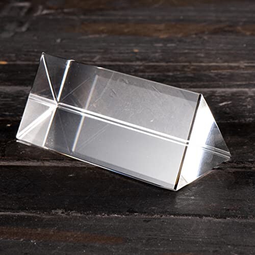 文鎭 クリスタル ガラス 三菱鏡 透過性 文房具 写経時に使用する写経用紙 100*30*26mm*1枚