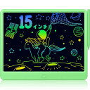 TUGAU 電子メモパッド 15インチ お絵描きボード 大画面デジタルメモ 高輝度 ロック機能搭載 書いて消せるボード お絵かきボード ペン収納 筆談ボード 電...