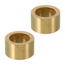 PATIKIL M14真鍮スペーサー 2個セット メタルスペーサー真鍮 14mm 内径 x 20mm 外径 x 12mm 長さ 5/9