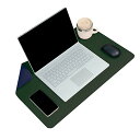 HOUSIST デスクマット レザー パソコンマット 80 60 40 大型 マウスパット HOUSIST 自宅 仕事 事務 オフィス 多用途 マット ギフト ...