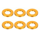 PATIKIL M10アルミスペーサー 6個セット アルミニウム製 10.mm内径×20mm外径×2mm長 2/5