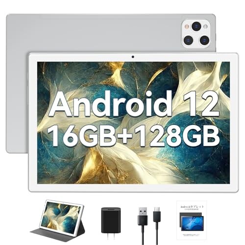 QUKENK 2024o Android 12 2IN1 10C`^ubgA16GB RAM+128GB ROMA8RACPUA5G/2.4G WiFif PC+13MP/8MP+7000mAhobe[/GPSΉ/یJo[/OTGΉ/e/wKp/qp^ubg/GMSF