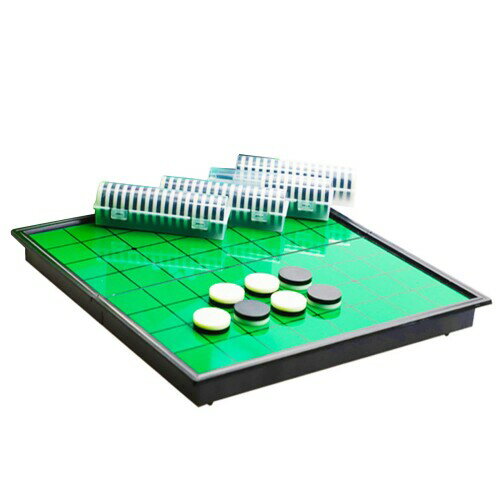 テーブルゲーム磁石を備えた両面折りたたみボード付き白黒棋 折り畳み 収納便利 持ち運びしやすい ストレス解消に2人で初心者