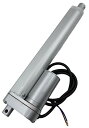 電動 シリンダ アクチュエータ 750N 10mm/s DC 12V ストローク長 50mm 80mm 100mm 150mm 200mm 250mm 300mm 農業 産業 リフター 福祉 介護 リフト DIY 昇 降 開 閉 便利 日用 工具 工作 (200mm)