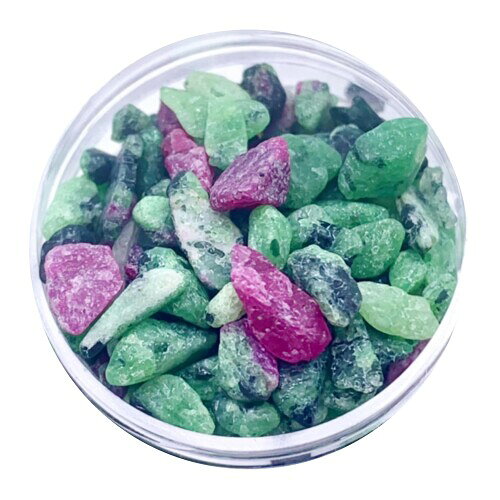 天然石 さざれ 小さめ レジン 封入 きれいめ クラフト パーツ 誕生石 パワーストーン アクセサリー制作 鉱石コレクション (アニョライト)