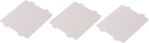 オーディオファン マイカプレート 電子レンジ用 補修部品 118×100mm 交換部品 雲母 形状 加工済み 3点..