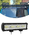 Largoods LEDワークライト 12インチ LED投光器 240w led作業灯 船舶用品 路肩灯 80連 12v-24v IP67防水 6000k SUV ATV UTV LEDライト 広角&狭角一体型 兼用 防水 防塵 防震 取付け自由 補助灯 24000lm 汎用 一