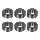 PATIKIL M5アルミスペーサー 6個セット アルミニウム製 内径5.2mm×外径10mm×長さ4mm 1/5