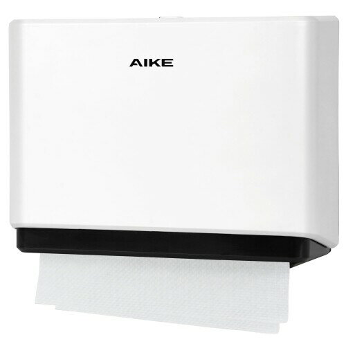 AIKE 小判用 ペーパータオルホルダー 壁掛け ペーパーホルダー 200枚収納 家庭用/業務用 ハンドペーパ..