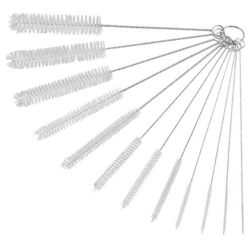 ブラシ ストローブラシ チューブブラシ 飲用ストロー&ホース専用 哺乳瓶ブラシ 細口瓶ブラシ 隙間ブラ..