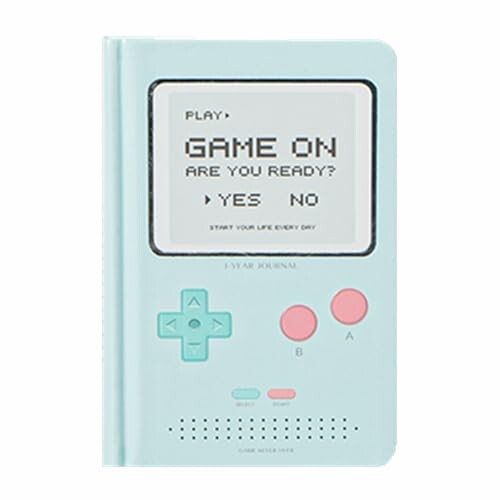 日付のない毎日プランナー365日ノートゲームデザインポケットオーガナイザー予定ブックジャーナルノー..