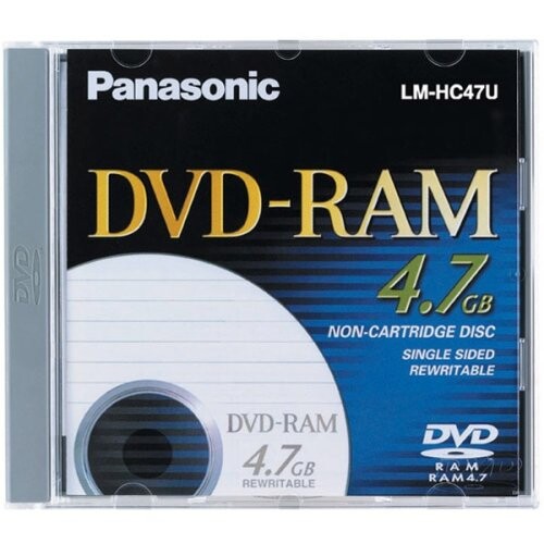 Panasonic lm-hb47lu 4.7 GB DVD - RAMディスク片面