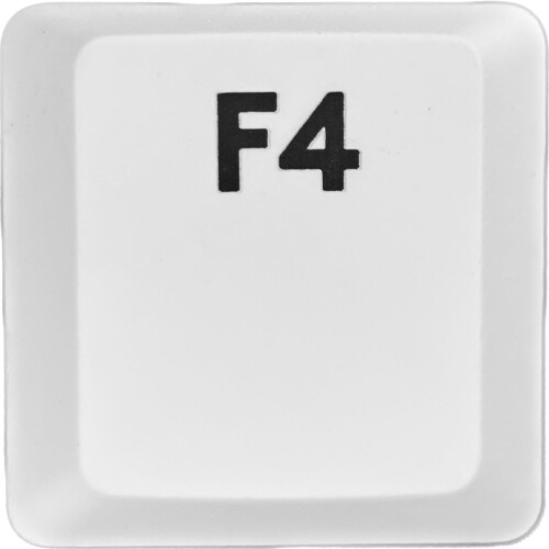 ロジクール G913/G913TKL/G915 交換用キーキャップ (選べる1個売り)(発光対応) (BERGBUCH) (F4, White)