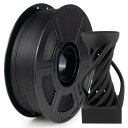 IEMAI カーボンファイバー ナイロン フィラメント 1.75mm、ブラック PA6-CF 3D プリンター フィラメント、高強度、高剛性、耐高温性、機能プロ...