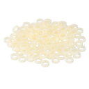 PATIKIL ラウンドスペーサーワッシャーセット 240個 A BSプラスチックスペーサーワッシャー6.2mm 内径9mm 外径3 mm長 M6スクリュー用