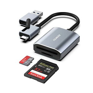 BENFEI SDꥫɥ꡼USB Type-C/Type-ASD/TF(Micro SD) ɥ꡼ OTGб ®ž iPhone 15 Pro/Max, MacBook Pro/Air 2023, iPad Pro, iMac, S23, XPS 17,Windows11Android ޥۡPCб