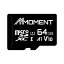 MMOMENT ޥSD 64GB MicroSDXC / Class10 / UHS-I / U1 / A1 / V10 / SDץ