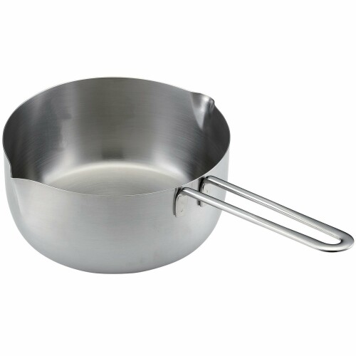 カンダ 18-0雪平鍋(共柄ハンドル)16cm IH対応 019171