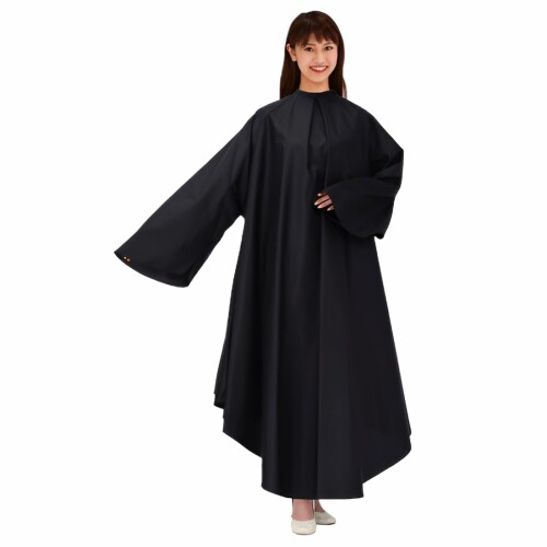 (カトレア) 散髪ケープ ブラック F