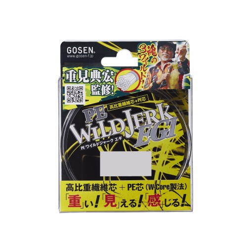ゴーセン(GOSEN) PEライン PEワイルドジャーク エギ 150m 0.8号 6g(13lb) イエローカモ GS015